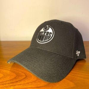 Black Edmonton Oilers Hat